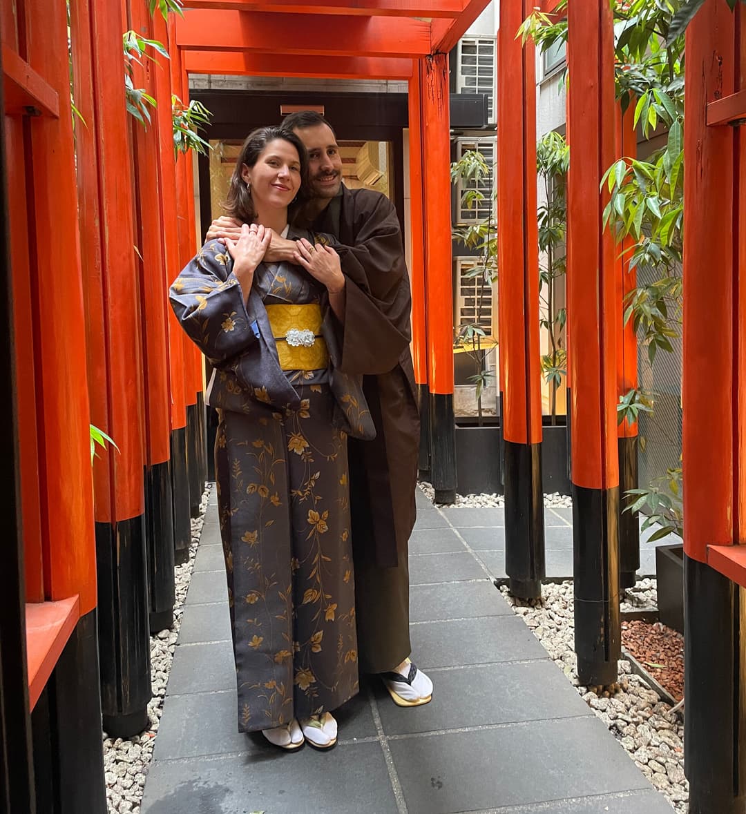 さくらうるし邸のレンタル着物